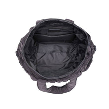 Load image into Gallery viewer, Dreamer - Quilted Puffer Nylon Tote: Black