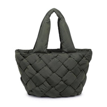 Load image into Gallery viewer, Intuition East West Woven Nylon Tote: Nude