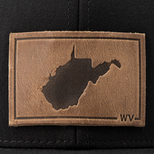 Load image into Gallery viewer, West Virginia State Hat | Charcoal