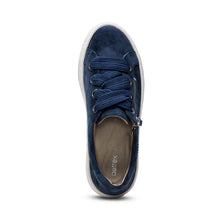 Load image into Gallery viewer, Aubrey Platform Lace-Up - Navy