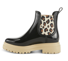 Load image into Gallery viewer, Reva Rain Boot Leo-Black