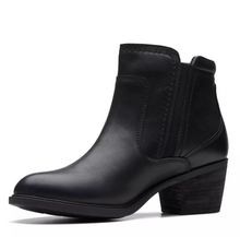 Load image into Gallery viewer, Neva Zip Boot-Black Leather