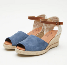 Load image into Gallery viewer, Royalee-Blue Suede LAST SIZE