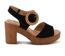 Load image into Gallery viewer, Gamona-Black Suede
