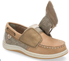 Load image into Gallery viewer, Songfish Boat Shoe-Linen/Oat