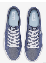 Load image into Gallery viewer, Jump Kick Duo Chambray Lace Up-Navy