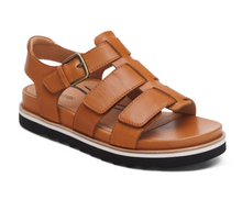 Load image into Gallery viewer, Romy Sandal-Ginger LAST SIZE