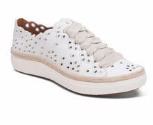 Load image into Gallery viewer, Charlotte Lace Up Sneaker-White