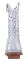 Load image into Gallery viewer, Filian Cowgirl Boot - Silver Metallic