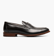 Load image into Gallery viewer, Rucci Moc Toe Penny Loafer-Black