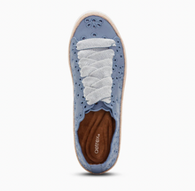 Load image into Gallery viewer, Charlotte Lace Up Sneaker - Hazy Blue