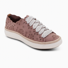 Load image into Gallery viewer, Charlotte - Lace Up Sneaker - Mauve/Nubuck