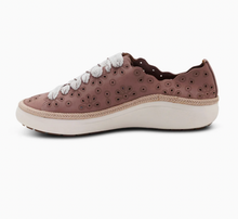 Load image into Gallery viewer, Charlotte - Lace Up Sneaker - Mauve/Nubuck