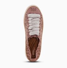 Load image into Gallery viewer, Charlotte - Lace Up Sneaker - Mauve/Nubuck