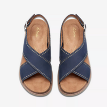 Load image into Gallery viewer, Arwell Sling Navy Nubuck