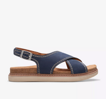 Load image into Gallery viewer, Arwell Sling Navy Nubuck