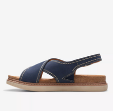Load image into Gallery viewer, Arwell Sling Navy Nubuck