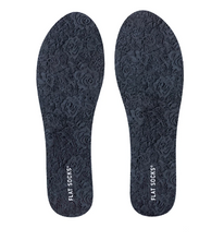 Load image into Gallery viewer, Dark Lace Flat Socks