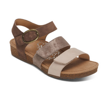 Load image into Gallery viewer, Lilly Quarter Strap- Taupe LAST SIZE