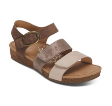 Load image into Gallery viewer, Lilly Quarter Strap- Taupe LAST SIZE
