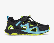 Load image into Gallery viewer, Hydro Force Sneaker-Black/Blue/Lime