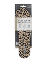 Load image into Gallery viewer, Leopard Print Flatsocks