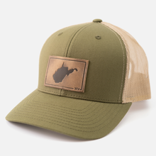 Load image into Gallery viewer, West Virginia State Hat | Charcoal