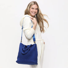 Load image into Gallery viewer, Sky's The Limit - Medium Woven Neoprene Tote: Olive