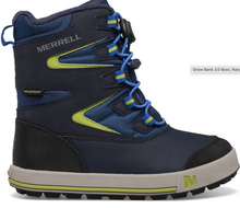 Load image into Gallery viewer, Snow Bank 3.0 Waterproof kids boot-Navy/Citron
