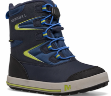 Load image into Gallery viewer, Snow Bank 3.0 Waterproof kids boot-Navy/Citron
