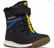 Load image into Gallery viewer, Little Kid-Snow Crush 3.0 Waterproof Jr. Boot- Black/Multi
