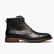Load image into Gallery viewer, Lodge Cap Toe Boot Black