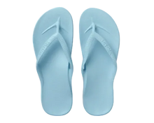 Load image into Gallery viewer, Archies - Arch Support Flip Flops - Sky Blue