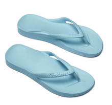 Load image into Gallery viewer, Archies - Arch Support Flip Flops - Sky Blue