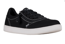 Load image into Gallery viewer, Mens Billy Sneaker Low Tops - Black/White