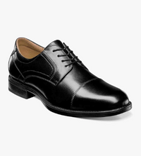 Load image into Gallery viewer, Midtown Cap Toe Oxford- Black