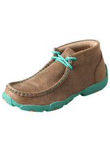 Load image into Gallery viewer, Kid's Chukka Driving Moc Bomber/Turquoise