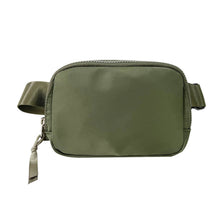 Load image into Gallery viewer, Nylon Belt Bag | Sling Bag | Waist Bag: Olive
