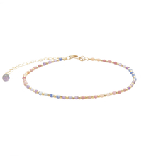 Load image into Gallery viewer, Energy Healer Healing 2mm Anklet: Gold
