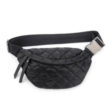 Load image into Gallery viewer, The Millie Puffer Sling Bag | 3 Color Options: Black
