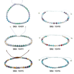 Shimmer Anklets (10 pack assorted)