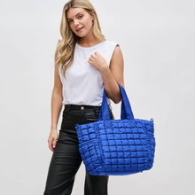 Load image into Gallery viewer, Dreamer - Quilted Puffer Nylon Tote: Rose
