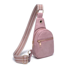 Load image into Gallery viewer, The Palmer | Sling Bag with Zipper Pocket: Camel
