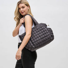 Load image into Gallery viewer, Dreamer - Quilted Puffer Nylon Tote: Rose
