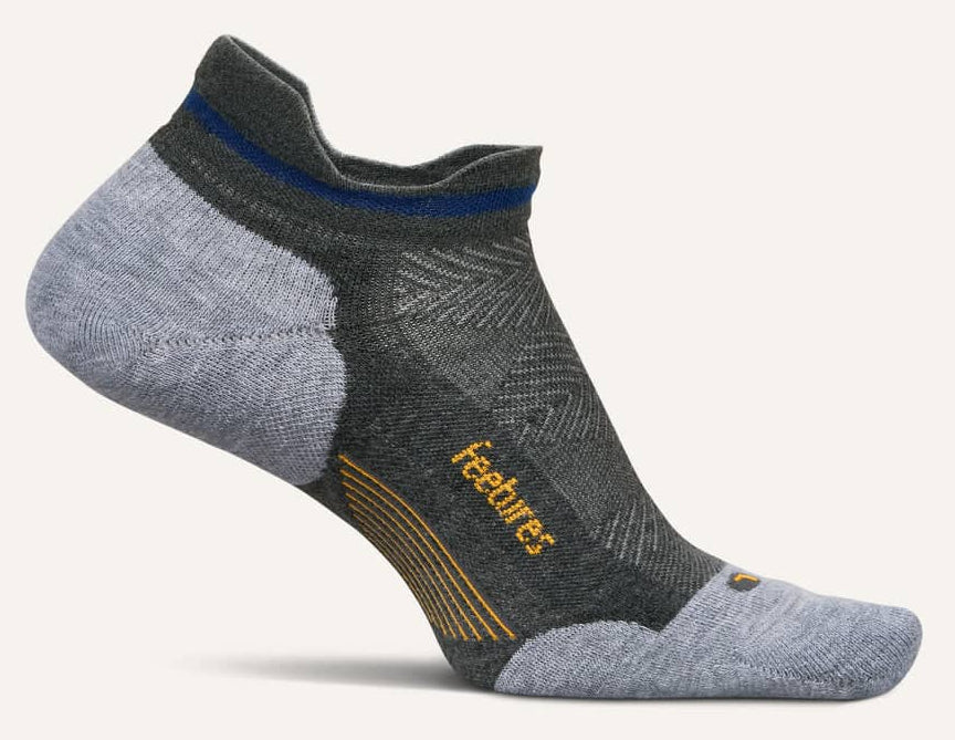 Elite Max Cushion No Show Tab - Iron Steel