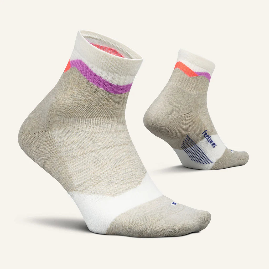 Trail Max Cushion Quarter - Mountain High Cream