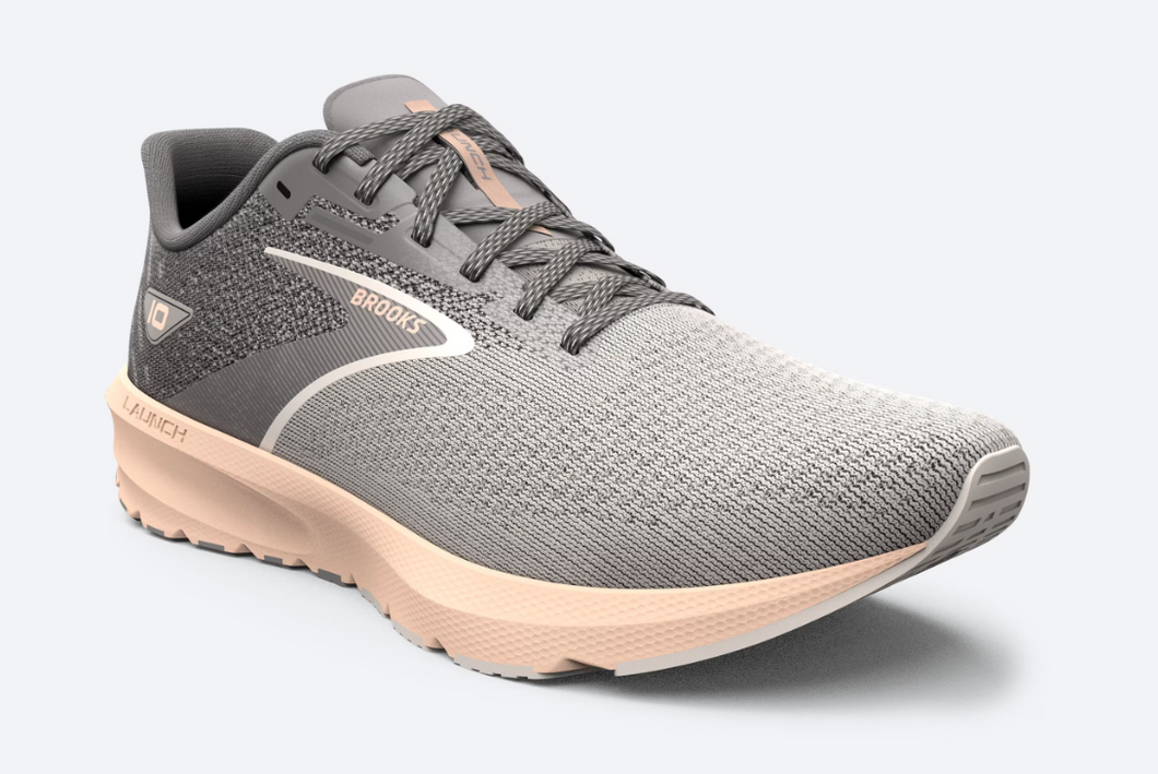 Launch 10- Grey/Pale Peach