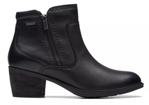 Neva Zip Boot-Black Leather