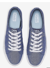 Load image into Gallery viewer, Jump Kick Duo Chambray Lace Up-Navy

