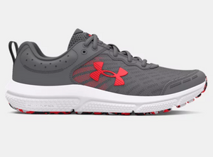 UA BGS Assert 10- Titan Gray / Black / Racer Red